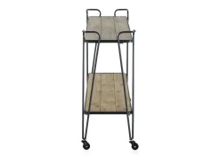 Consola madera de abeto y hierro