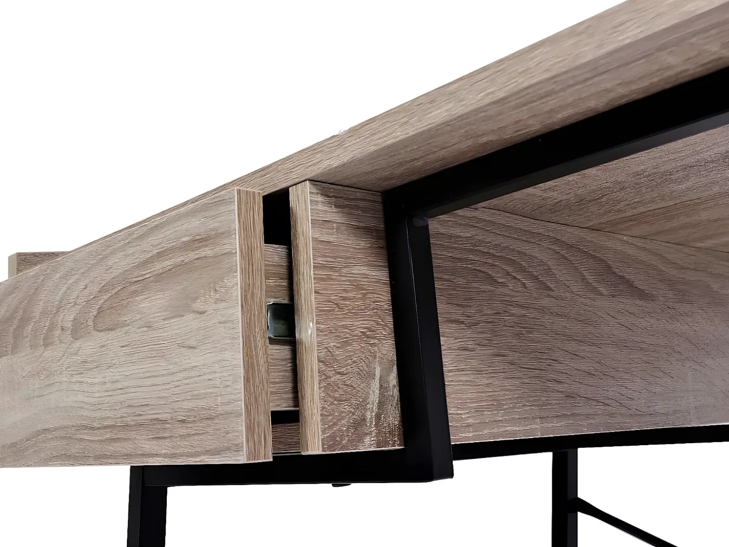 Consola MCW-J97 Estructura 3D, Aspecto roble