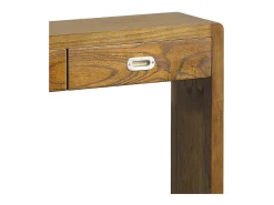 Consola Mindy madera maciza 2 cajones Sotchy 110 cm