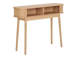 Consola Nikko, Marrón, 100x30x80,5 cm, Kendra Home