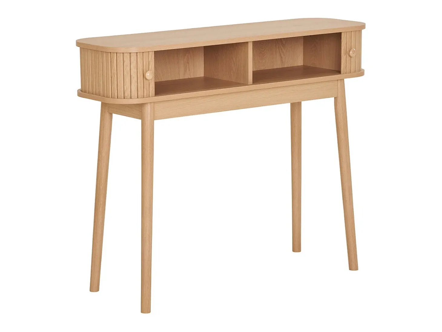 Consola Nikko, Marrón, 100x30x80,5 cm, Kendra Home