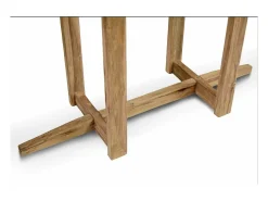 Consola Touka madera de teca natural 3 cajones 130 cm