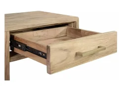 Consola Touka madera de teca natural 3 cajones 130 cm