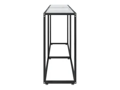 Consola transparente 180x35x75,5 cm Cristal templado
