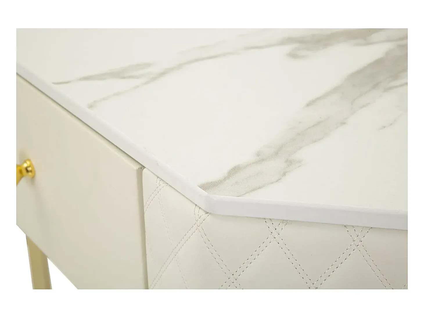 Consola VKH608, Blanco, 84,5x60x77 cm, Kendra Home