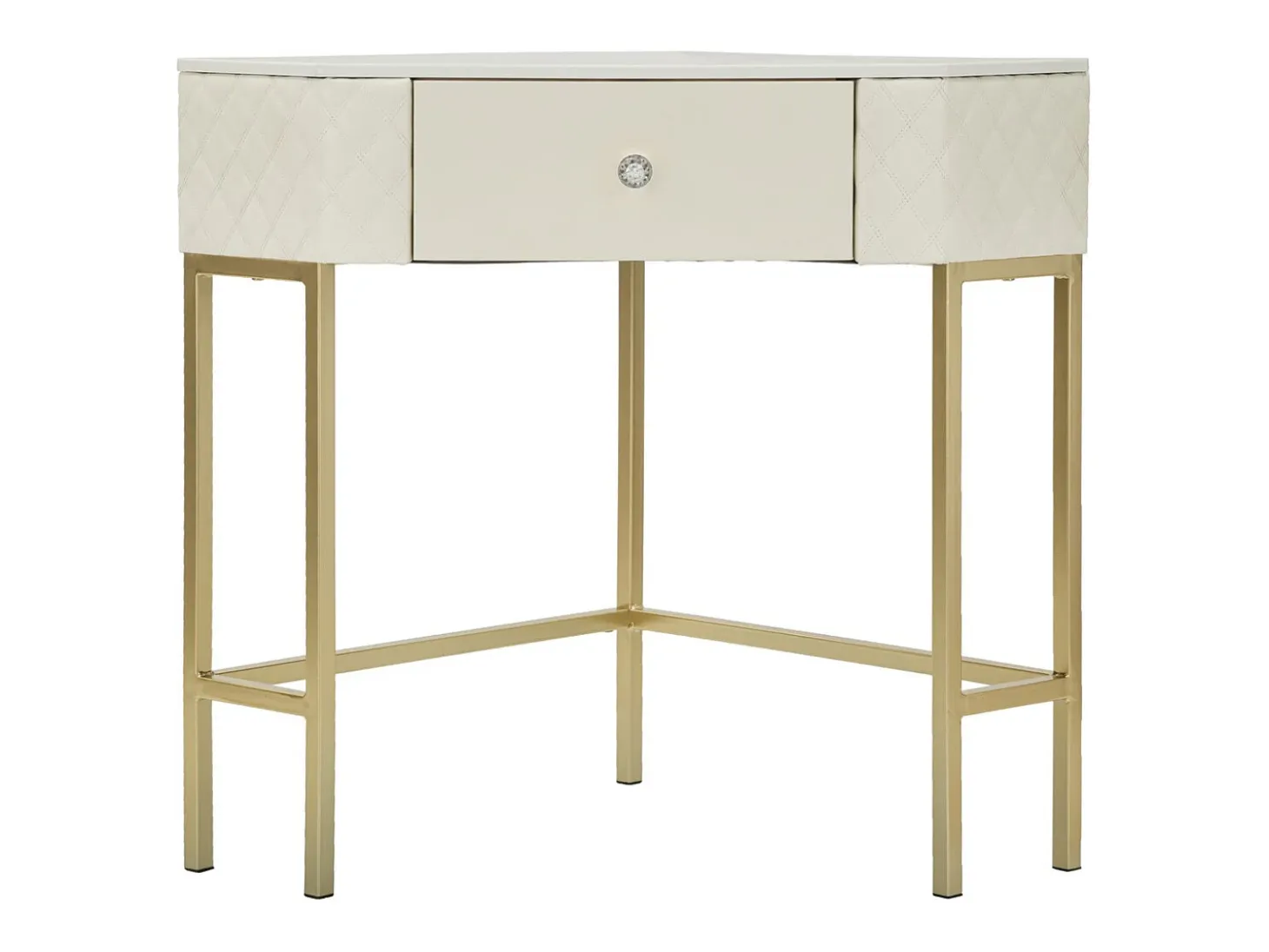 Consola VKH608, Blanco, 84,5x60x77 cm, Kendra Home