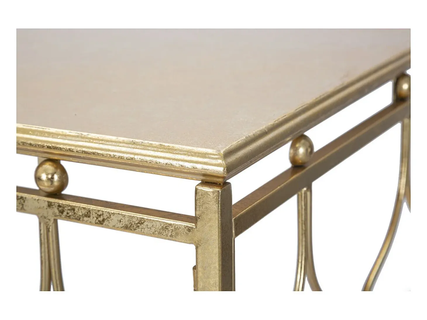 Consola VKH613, Oro, 96,5x41x78 cm, Kendra Home
