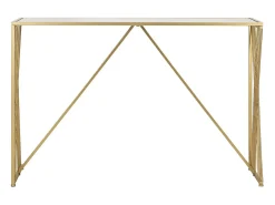 Consola VKH624, Oro, 120x40x80 cm, Kendra Home