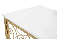 Consola VKH617, Oro, 140x36x82 cm, Kendra Home