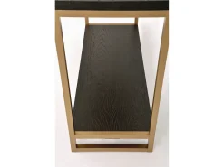 Consola 110x78x40 cm negra Sevilla