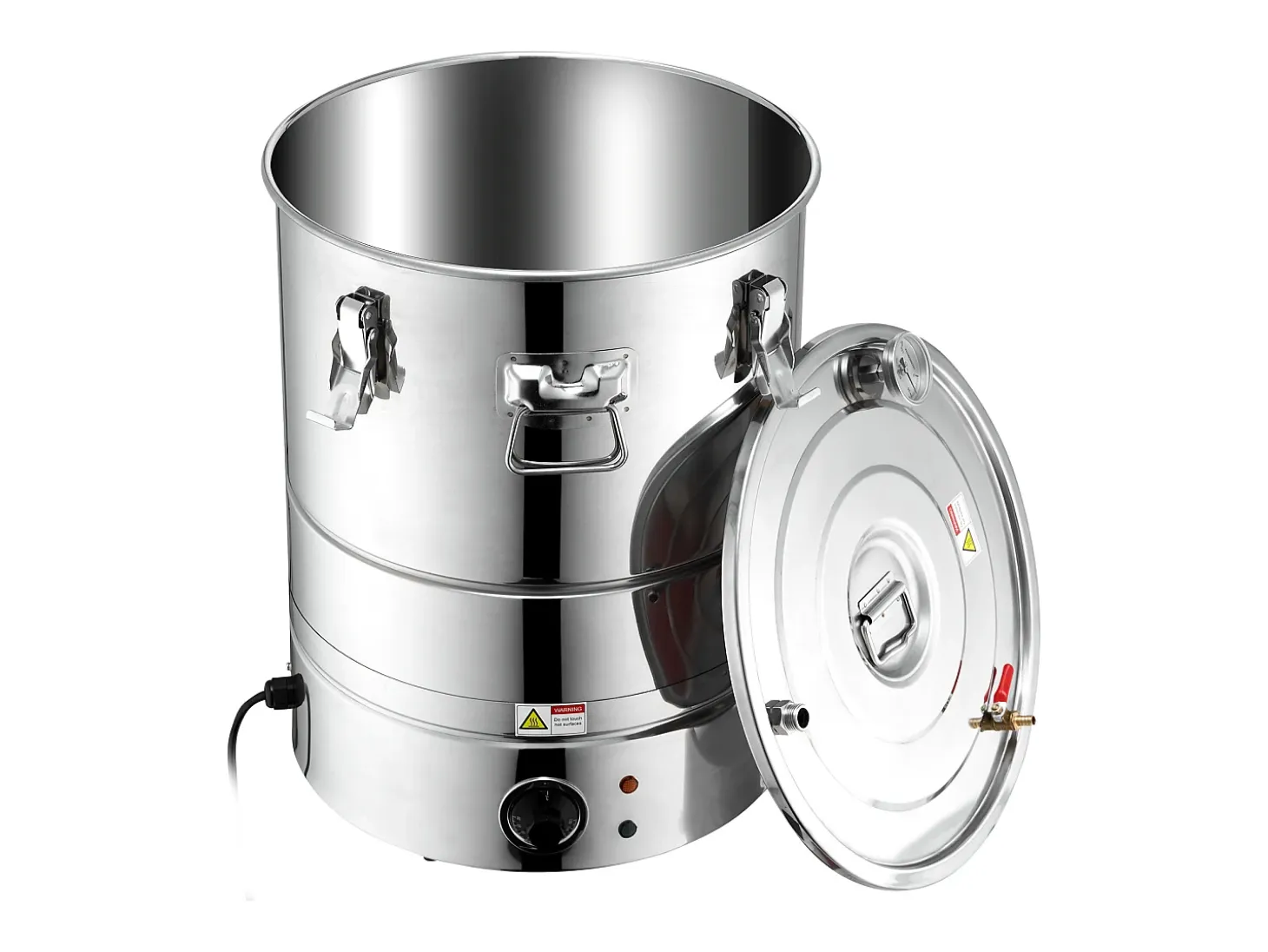 Destilador de Alcohol SucceBuy, 49 L, con Tanque Thumper y Bomba de Agua, Destilación Eficaz para el Hogar y la Artesanía