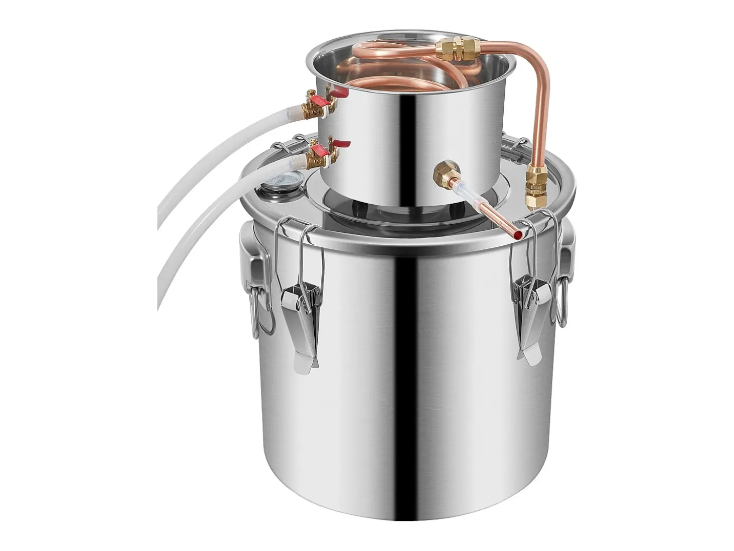 Destilador de Alcohol SucceBuy 32 L, Equipo de Destilación de Alcohol en Acero Inoxidable