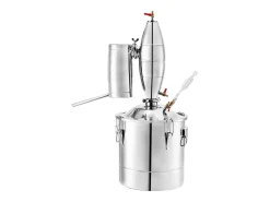 Destilador de Alcohol SucceBuy 70L, Alambique Moonshine, Caldera de Vino para uso Doméstico