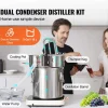 Destilador de Alcohol SucceBuy Destilador de Agua sin Gas Moonshine de 19 L con Barril Thumper y Bomba de Agua de 8 W