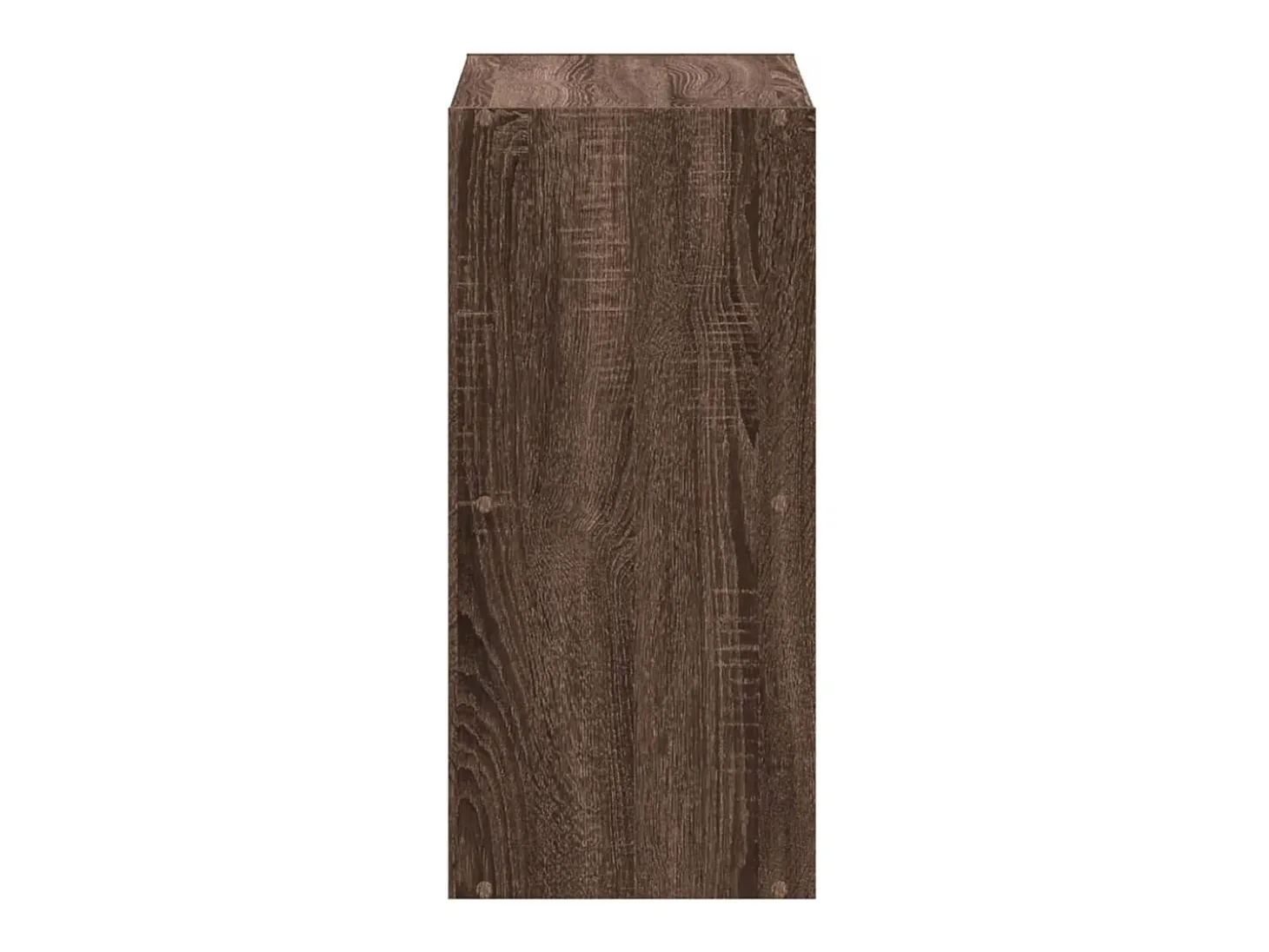 Digna Estantería de madera ingeniería marrón roble 68,5x32x68,5 cm