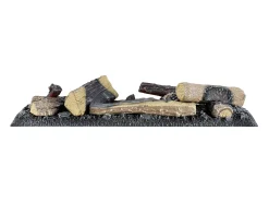 Dimplex Logset 600 Chimenea eléctrica con decoración de madera para Cassette 600 LED