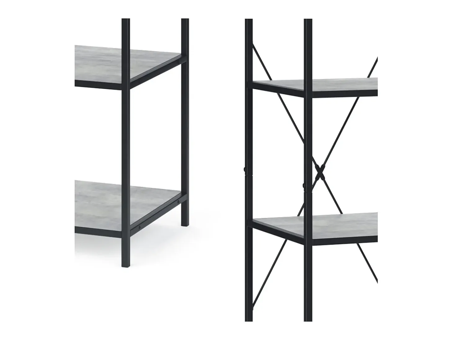 Divisor de ambientes hormigón 40x39.5x174 fyrk