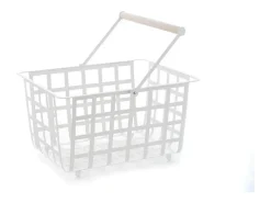 DON HIERRO - Cesta metálica de ordenación con asa, tamaño semi grande, multifuncional y decorativa, ZESTA-