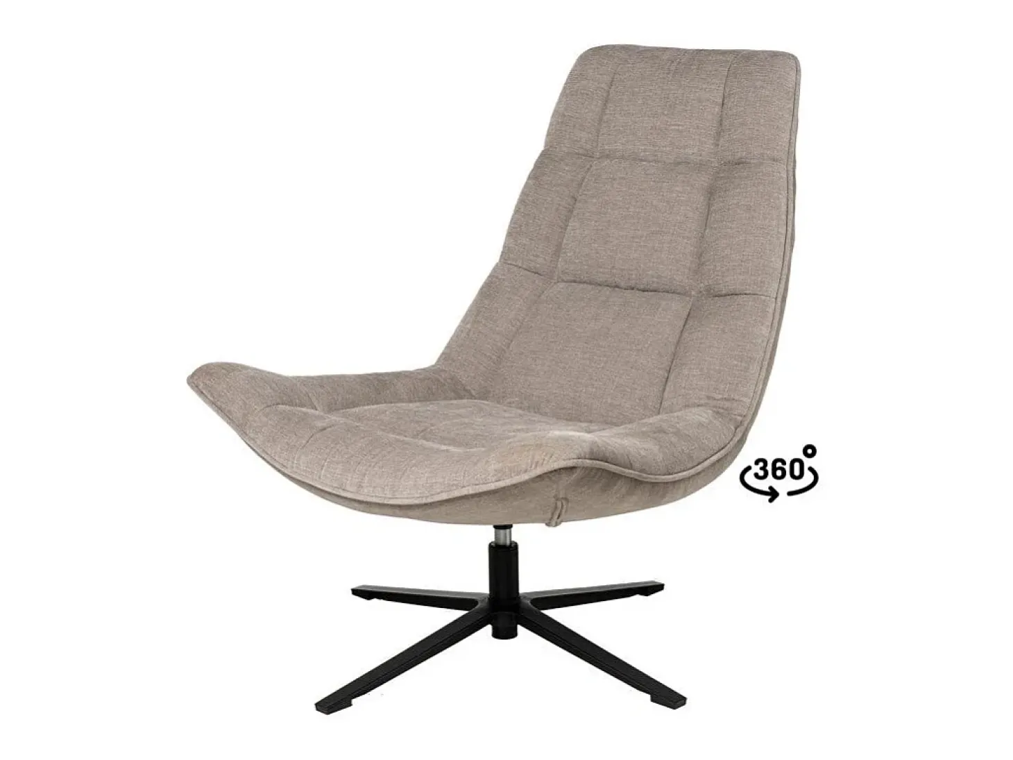 Dudeco sillón parma Gris claro