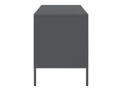 Dundrum Mueble para TV acero gris antracita 68x39x50,5 cm