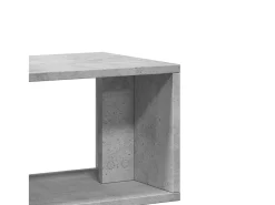 Dunmore Muebles de TV 2 uds madera ingeniería gris hormigón 75x30x50 cm