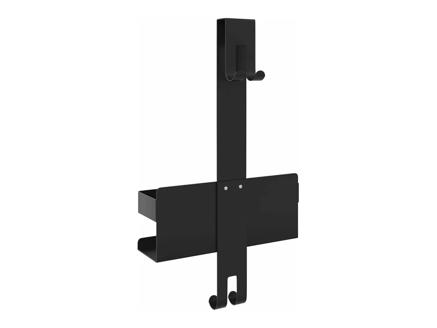 Estante colgante de ducha acero inox cepillado 304 negro mate