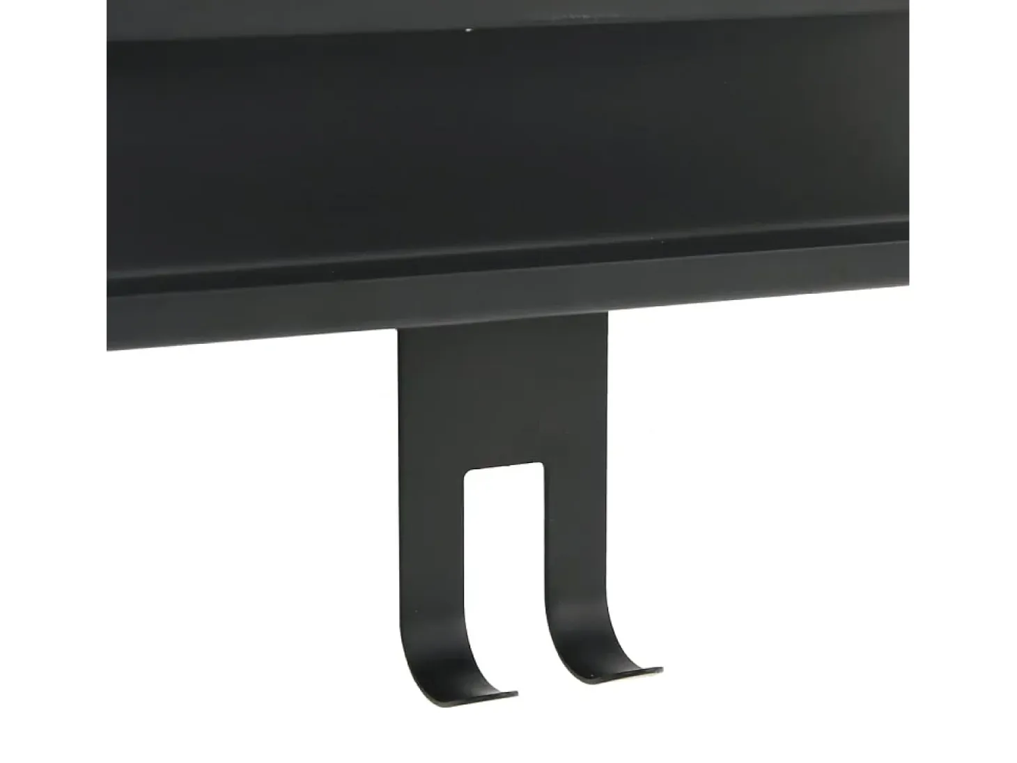 Estante colgante de ducha acero inox cepillado 304 negro mate