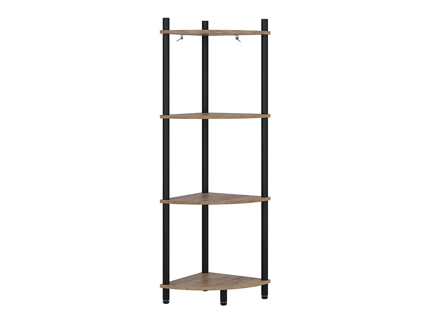 Estante de esquina oro power roble/antracita 29x29x102.5 bivio