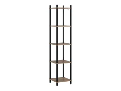 Estante de esquina oro power roble/antracita 30x30x133 bivio