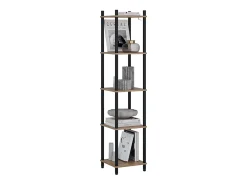 Estante de esquina oro power roble/antracita 30x30x133 bivio