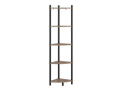 Estante de esquina oro power roble/antracita 29x29x133 bivio