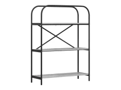 Estante de libros Gris sonoma 80 x 30 x 109 cm