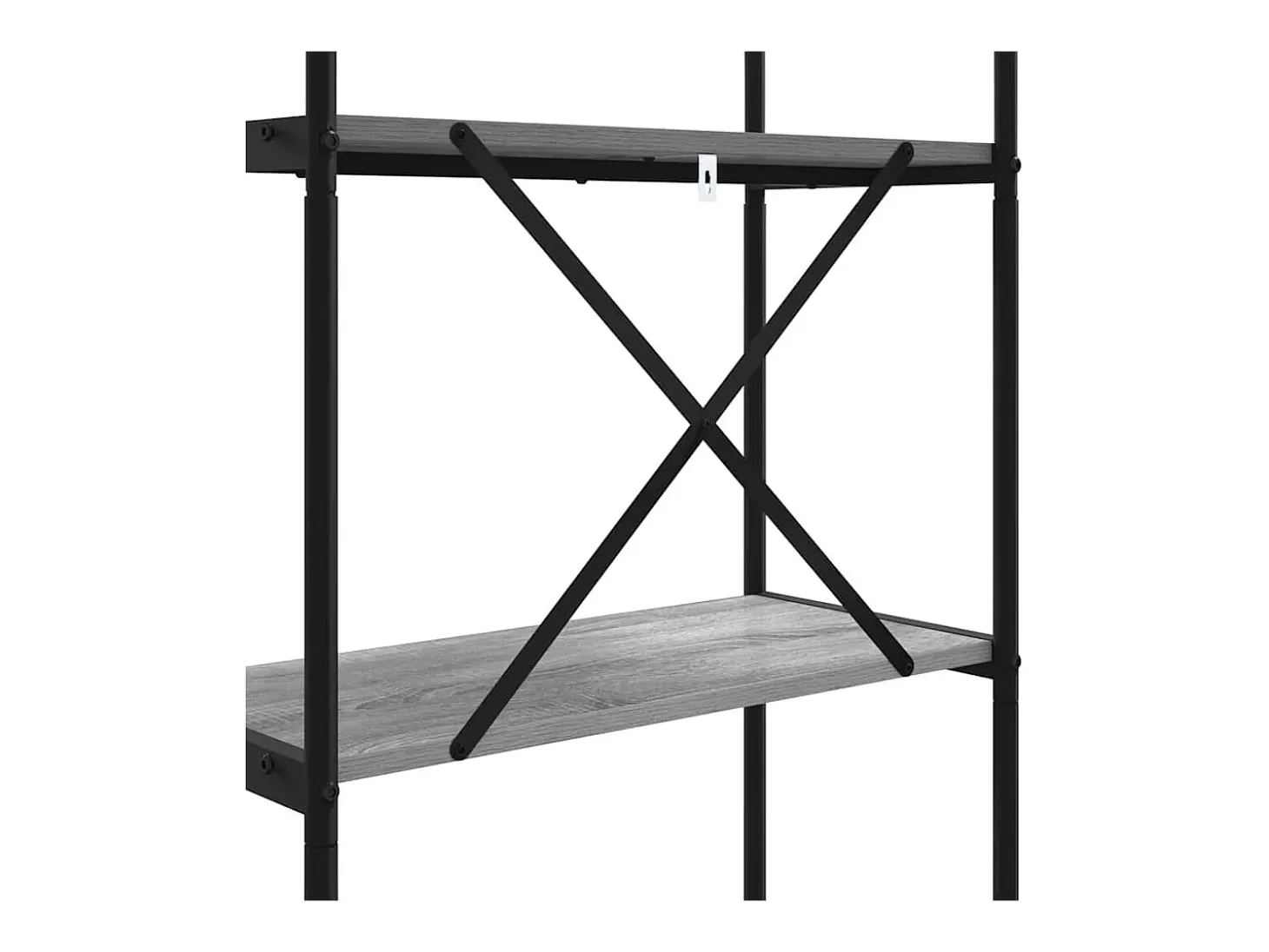 Estante de libros Gris sonoma 60 x 30 x 183 cm