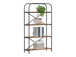 Estante de libros Madera vieja 80 x 30 x 146 cm