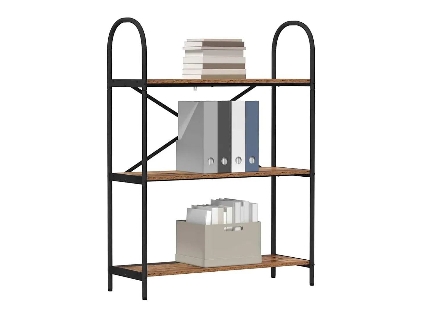 Estante de libros Madera vieja 80 x 30 x 109 cm