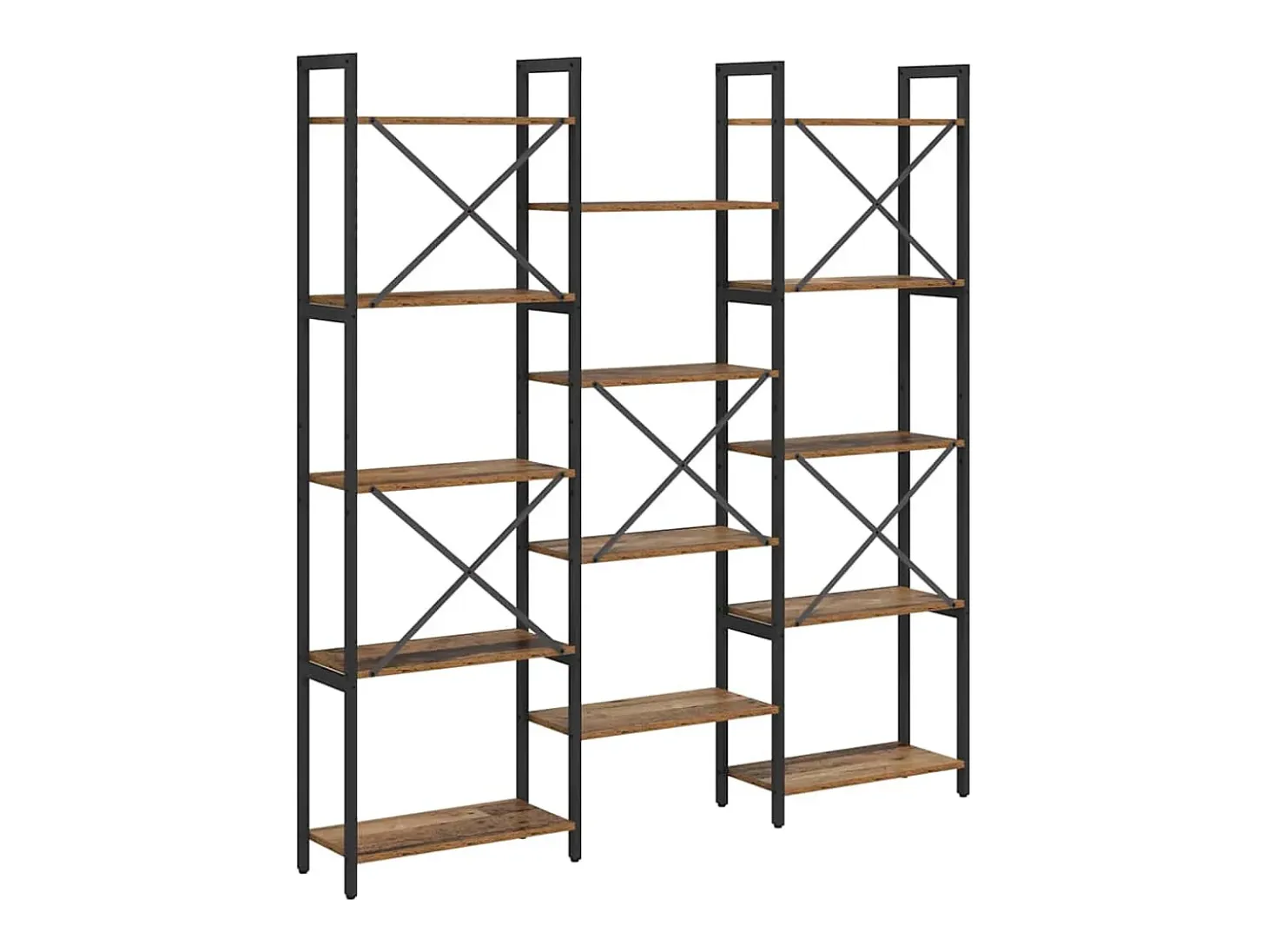 Estante de libros Madera vieja 156 x 25 x 167.5 cm