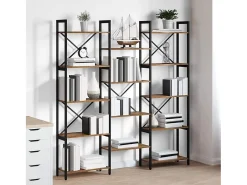 Estante de libros Madera vieja 156 x 25 x 167.5 cm