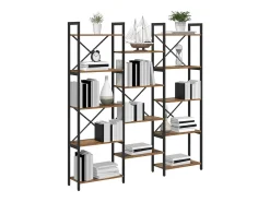 Estante de libros Madera vieja 156 x 25 x 167.5 cm