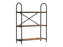 Estante de libros Roble ahumado 80 x 30 x 109 cm