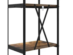 Estante de libros Roble ahumado 40 x 30 x 146 cm
