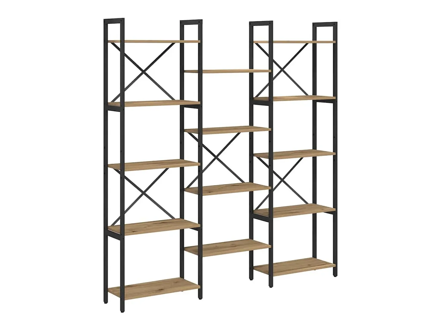 Estante de libros Roble artisan 156 x 25 x 167.5 cm