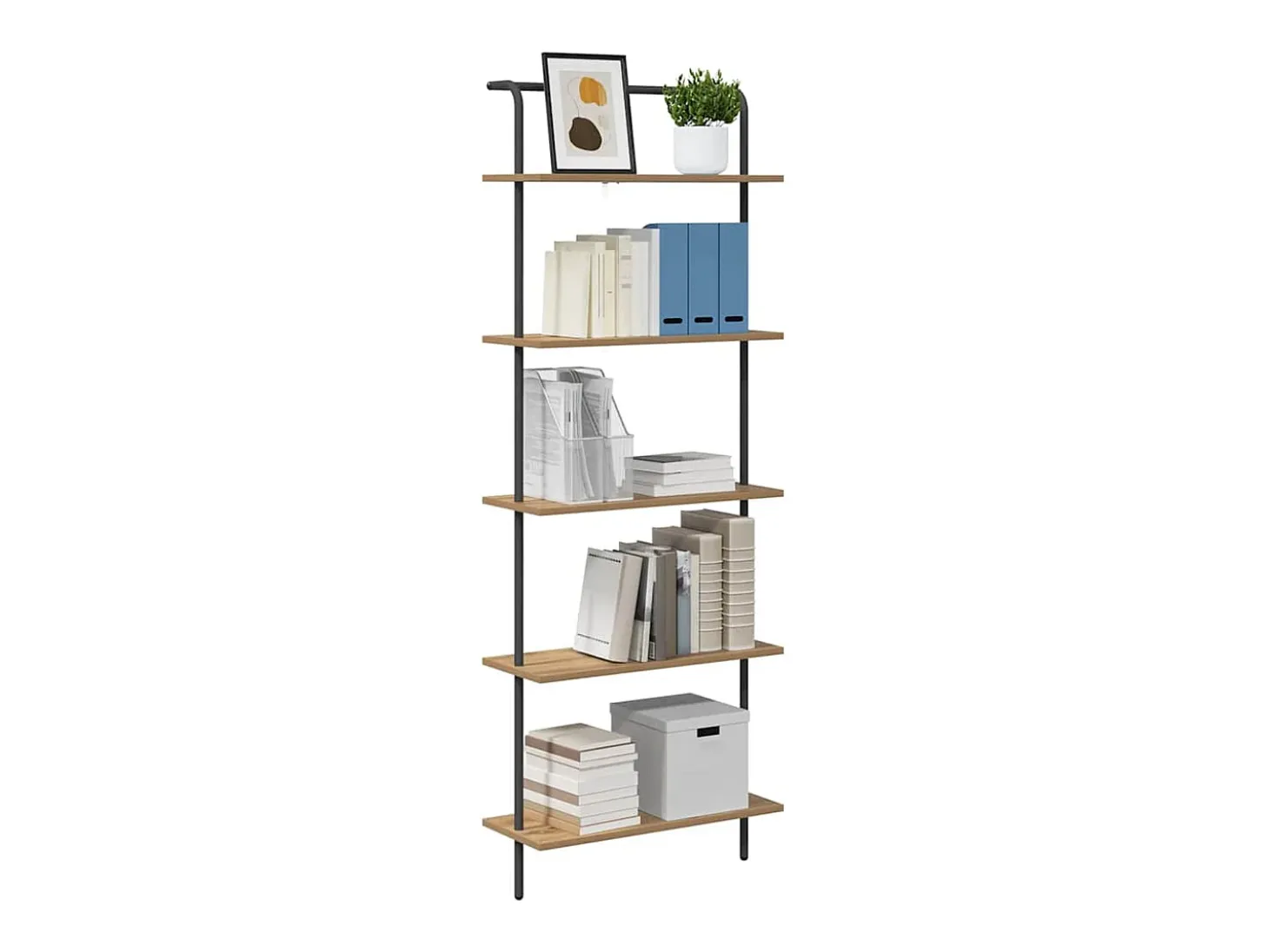 Estante de libros Roble artisan 60 x 24 x 168 cm