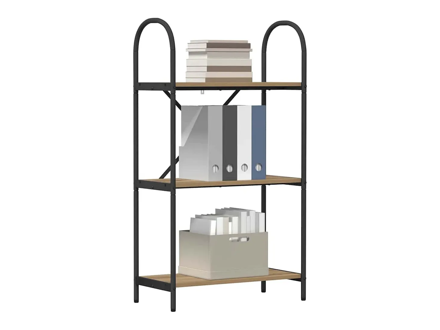 Estante de libros Roble artisan 60 x 30 x 109 cm