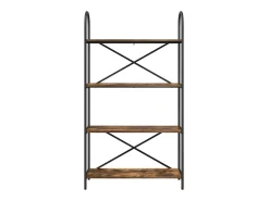 Estante de libros Roble ahumado 80 x 30 x 146 cm