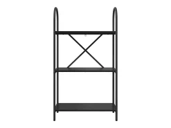 Estante de libros Roble negro 60 x 30 x 109 cm
