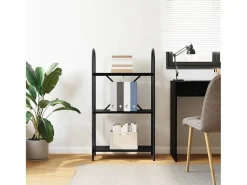 Estante de libros Roble negro 60 x 30 x 109 cm