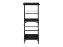 Estante de libros Roble negro 50x33x188.5cm
