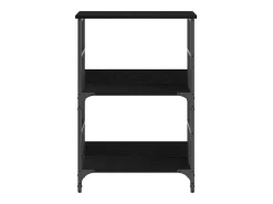 Estante de libros Roble negro 50x33x188.5cm