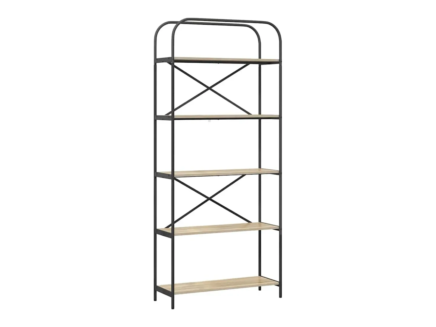 Estante de libros Roble Sonoma 80 x 30 x 183 cm
