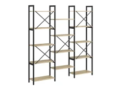 Estante de libros Roble Sonoma 156 x 25 x 167.5 cm